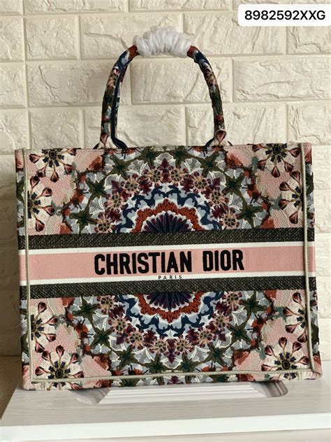 dior kaleidoscope tote|Dior designer tote bag.